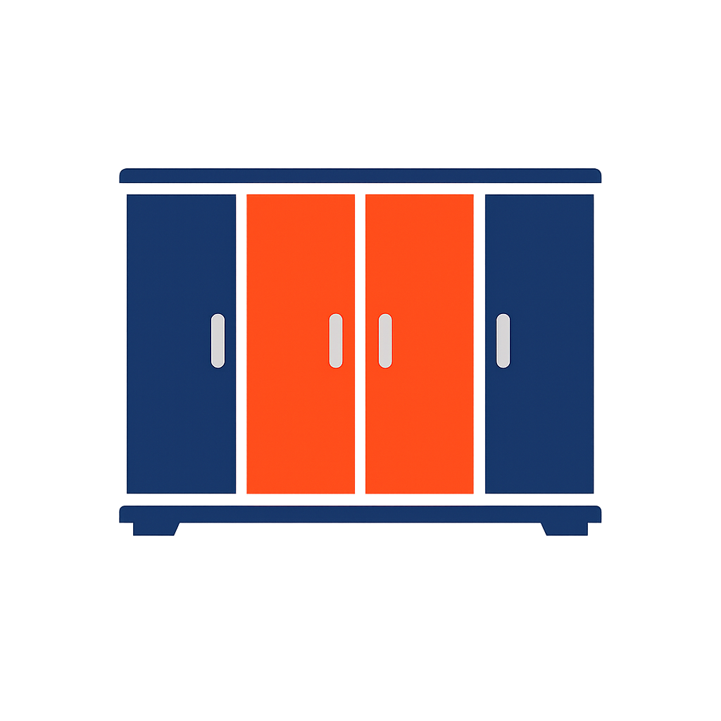 4 Door Wardrobe